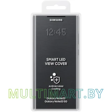 Чехол Samsung Smart LED View Cover для Galaxy Note 20 (черный) картинка 5